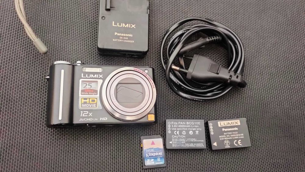 Panasonic Lumix DMC-TZ7 Kompletny Zestaw