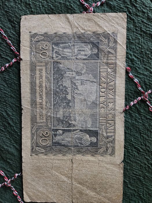 Banknot 20 zł seria F