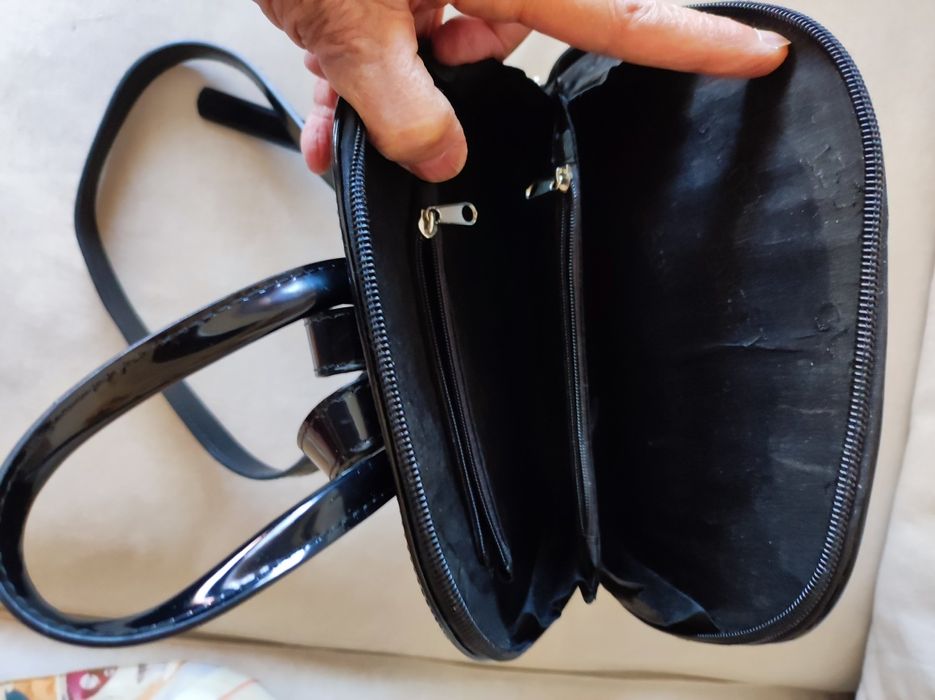 Mochila Gucci, verniz