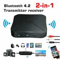 Bluetooth адаптер передачи и приема аудио с поддержкой RCA AUX ресивер