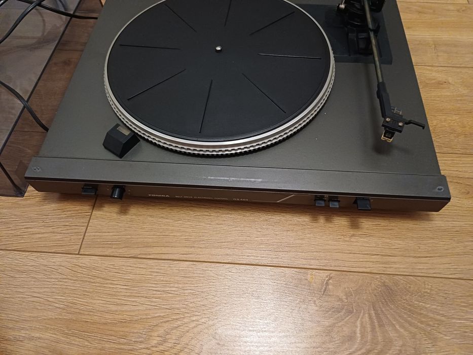 Gramofon Unitra Fonica GS-464 + przejściówka na chinch