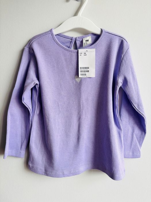 Bluzka z długim rękawem 104 h&m