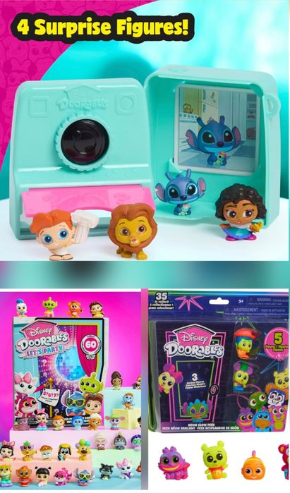 Doorables Neon. Серія 13 та 14. Новинки. Оригінал