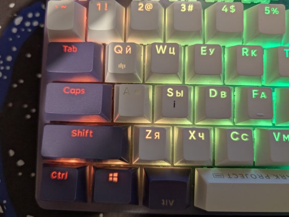 Геймерськя механічна клавіатура dark project kd87a