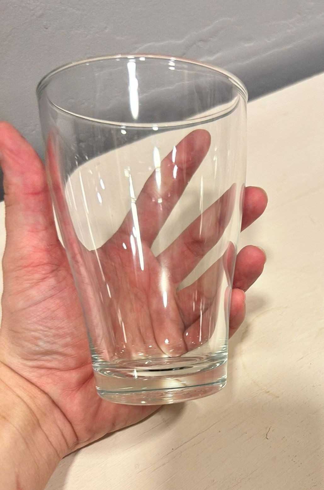 Copo de vidro transparente Ikea 300 mililitros