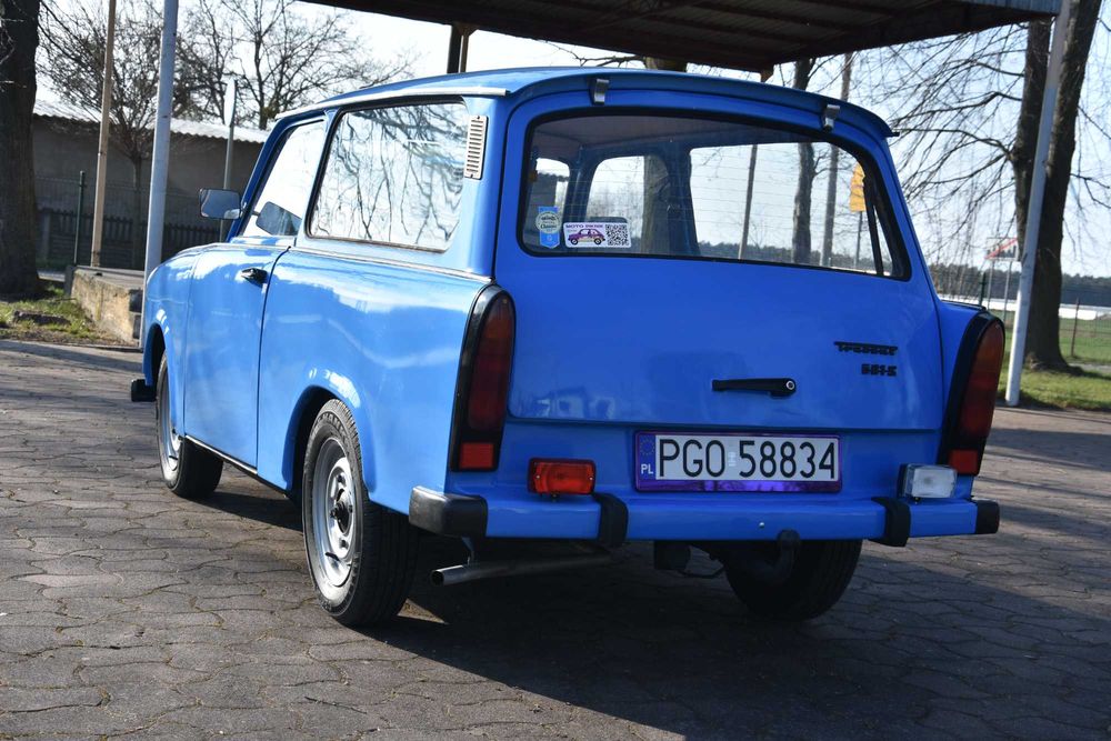 Trabant 601 Kombi Odrestaurowany Skóry 1982r Jak Nowy  Rejestr Polska