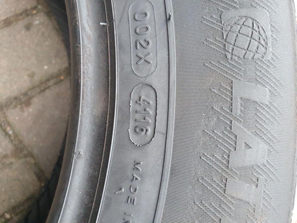 255/55/17 6.5 mm 2016r Michelin 2szt