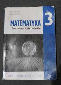 Zbiór zadań Matematyka 3 rozszerzenie, oficyna edukacyjna