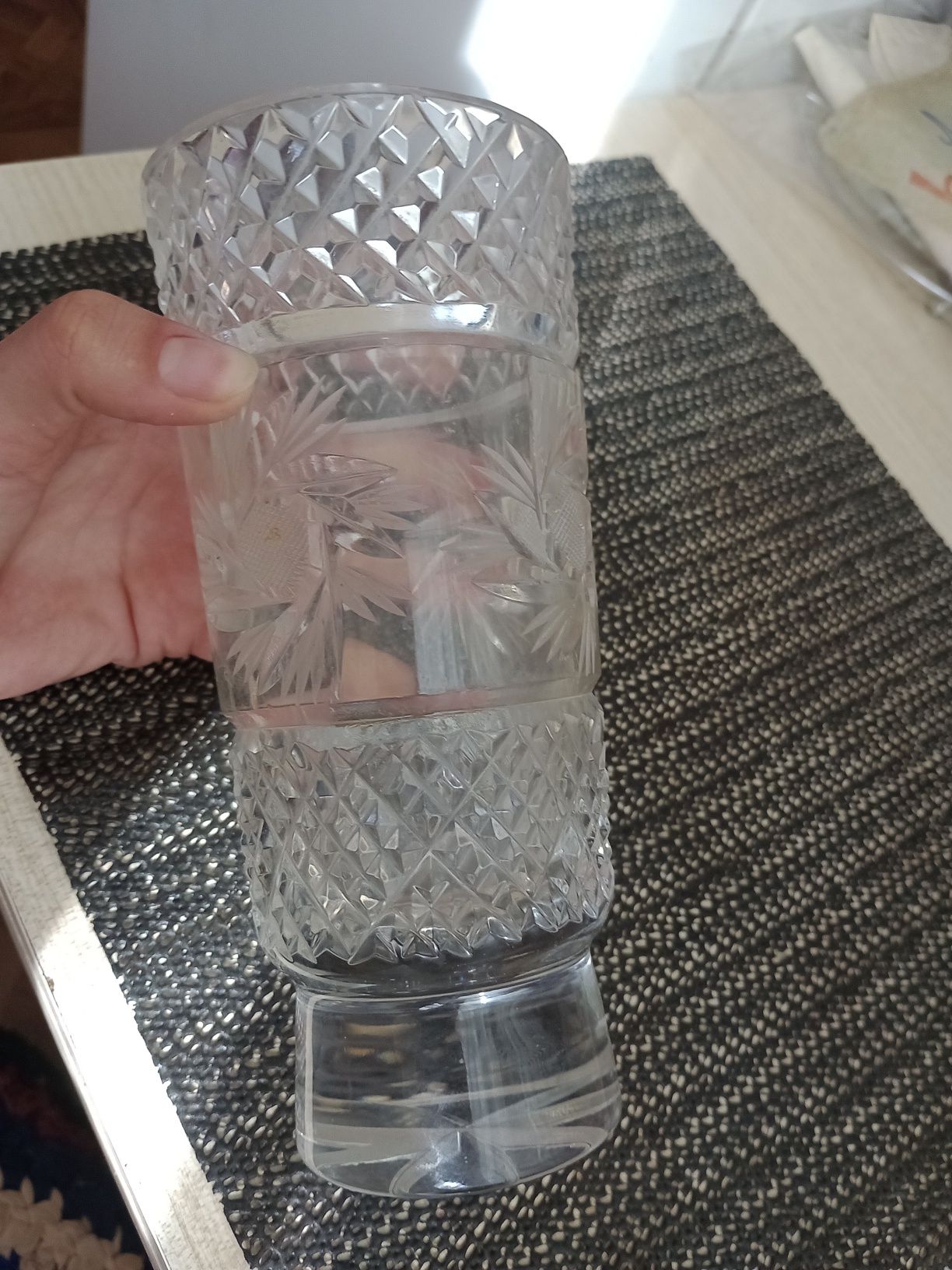 Кришталева ваза ь