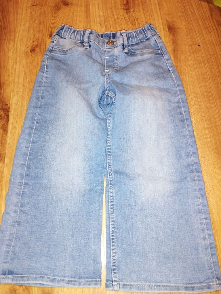 Spodnie jeansowe H&M dziewczęce, 110
