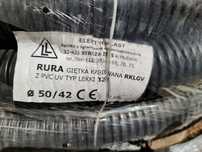 Rura karbowana  PVC UV 50 mm do ziemi