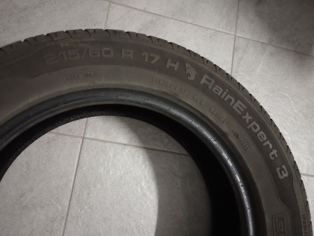 Opony letnie UNIROYAL RAIN EXPERT SUV 215/60 R17