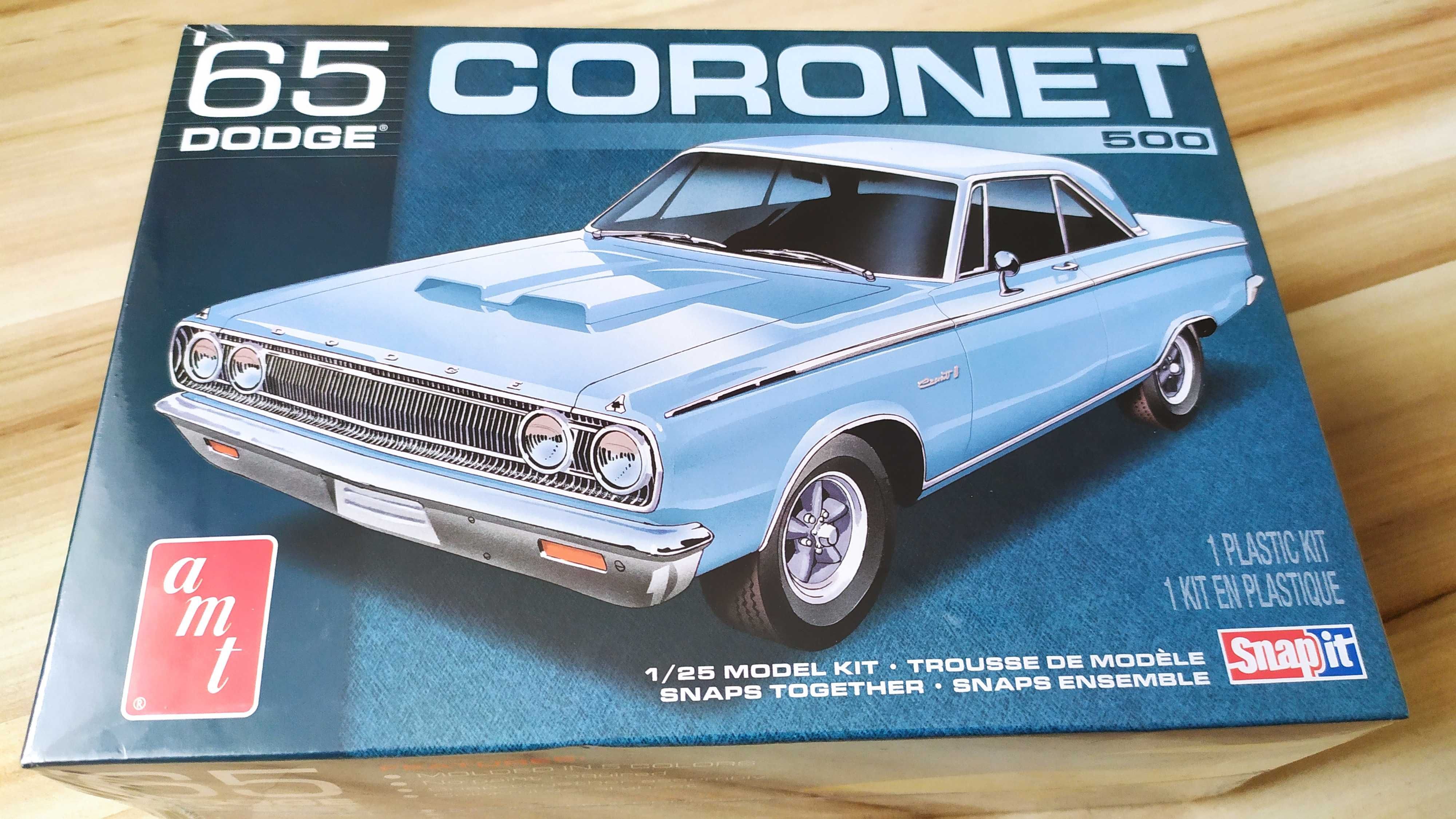 Dodge 65 Coronet 500  65 AMT 1/25