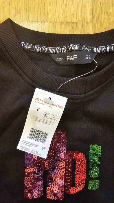 Світшот дівчачий F&F, 38