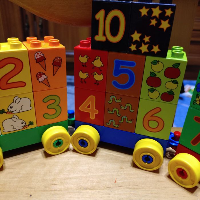 Lego duplo оригінал поїзд паровозик