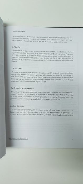 Manual de Reiki nível 1