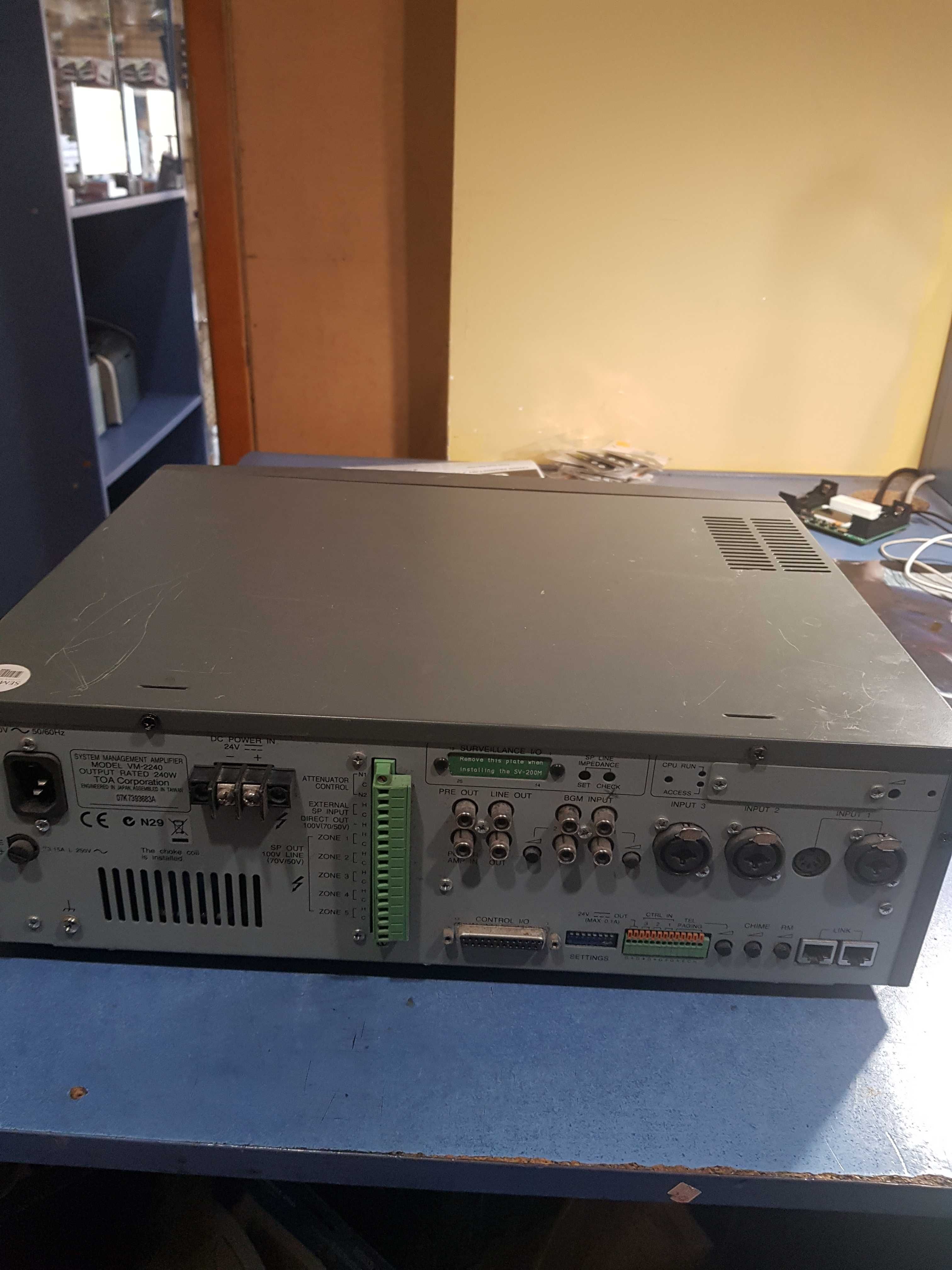 Wzmacniacz systemowy TOA VM2240