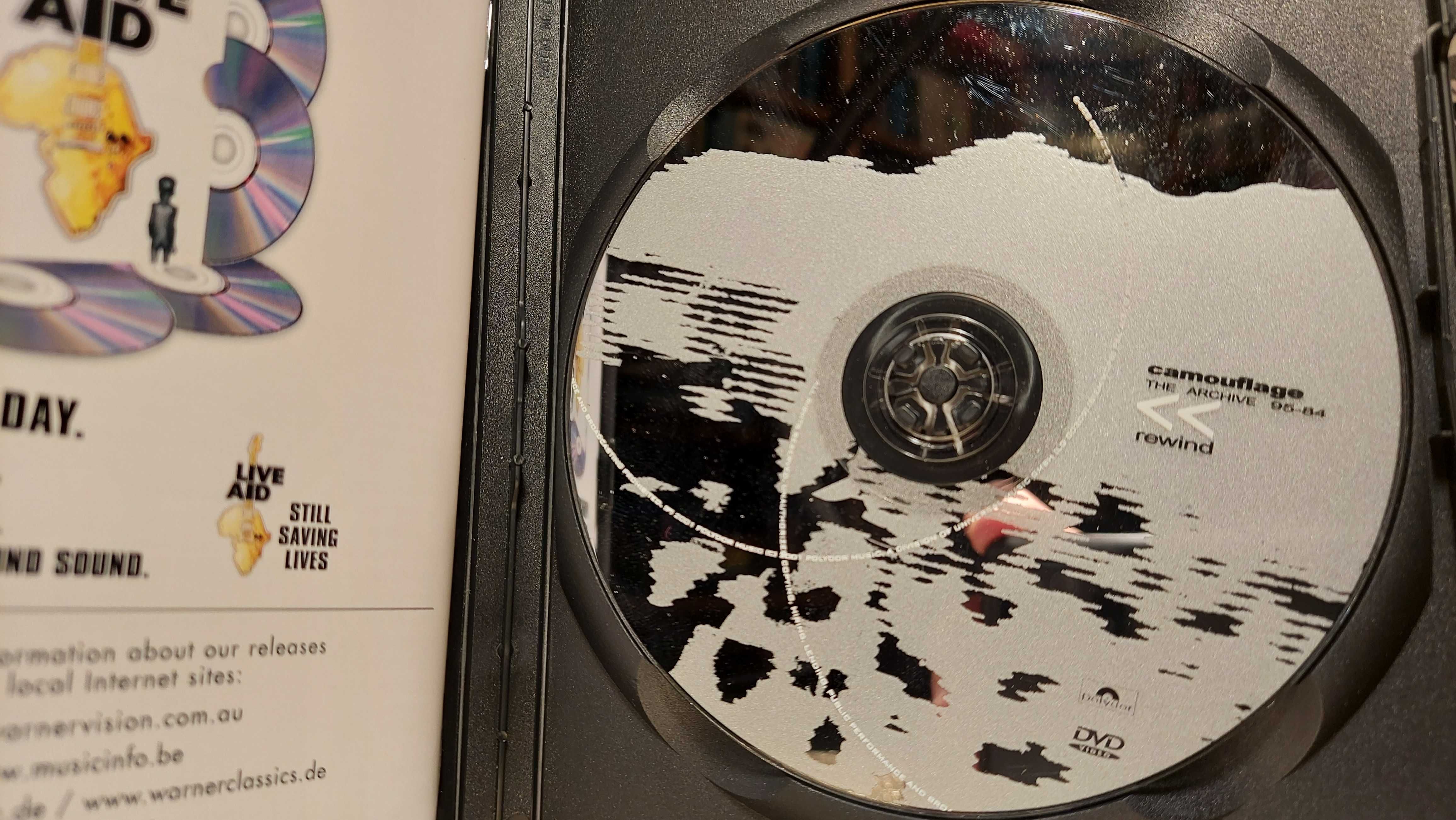 Camouflage - Rewind Archive 95-84 Best Of na DVD