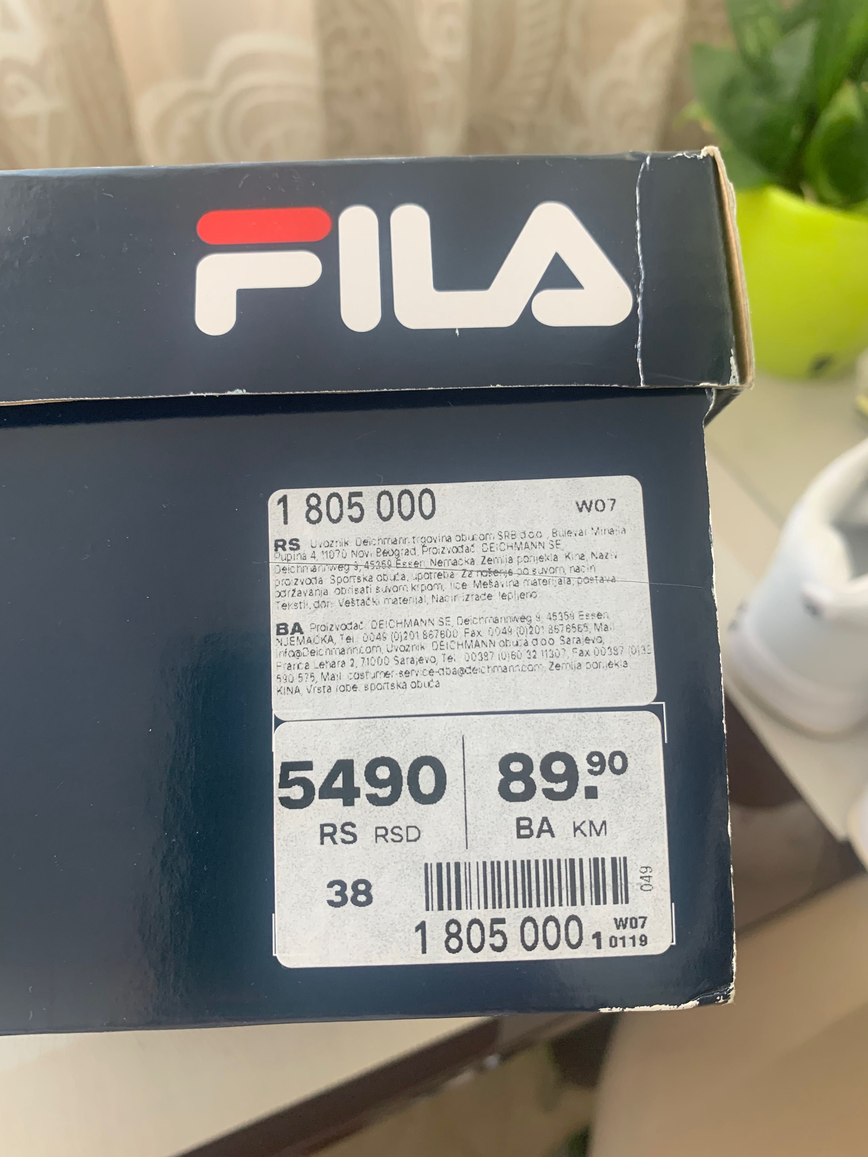 Кросівки  FILA ( оригінал)