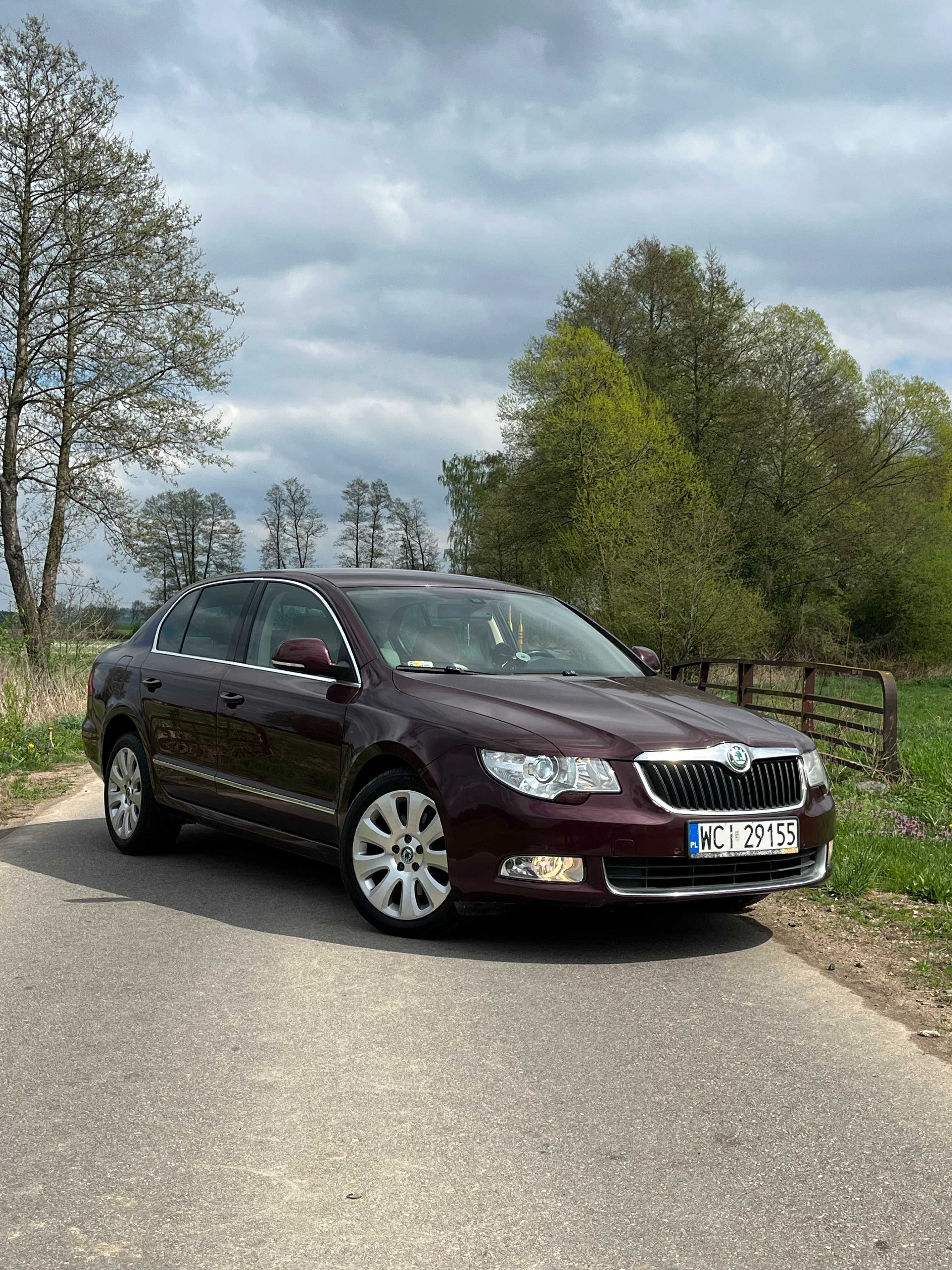 Skoda superb II z 2009 roku
