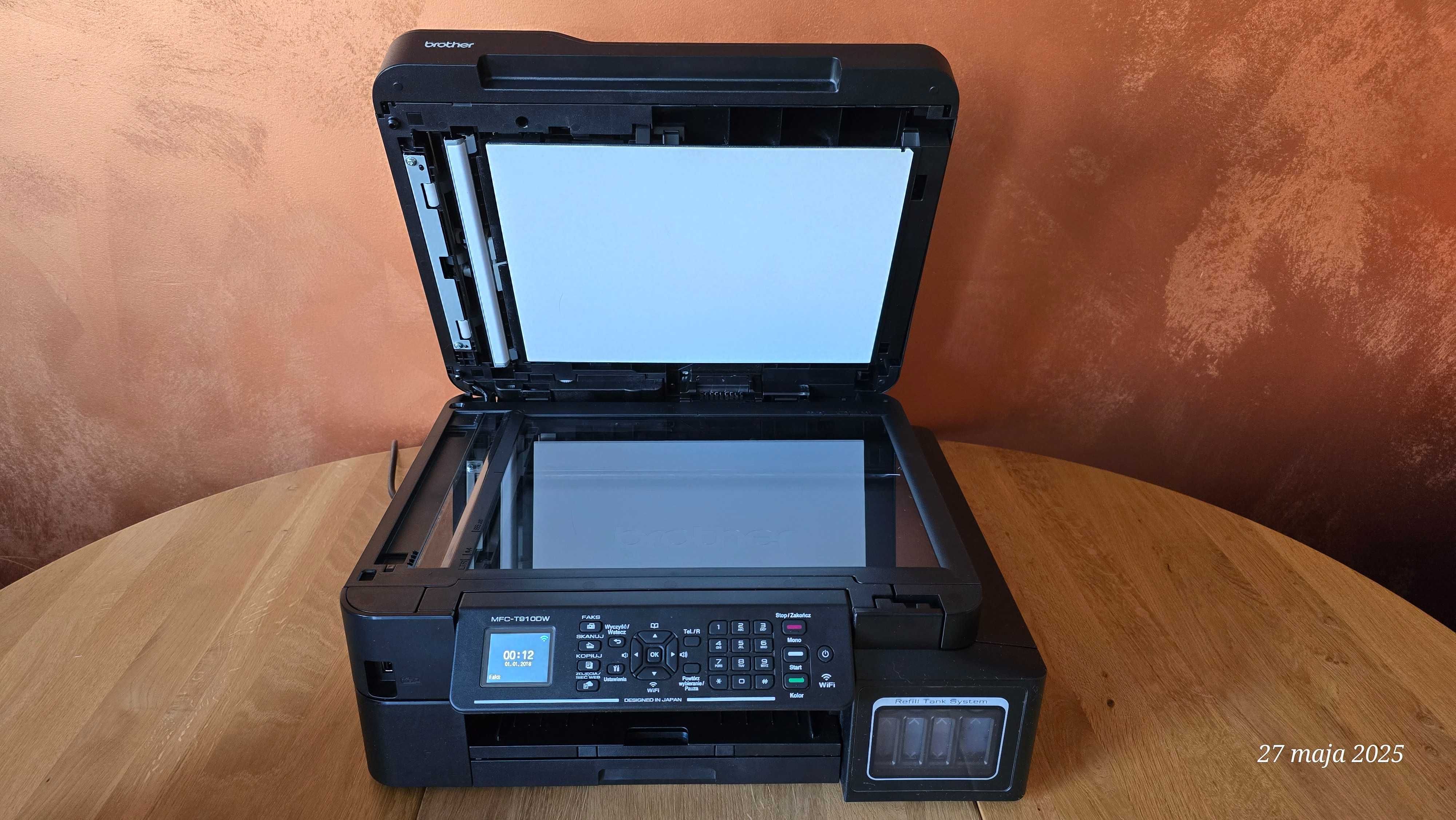 Brother MFC-T910DW drukarka skaner ADF + tusze