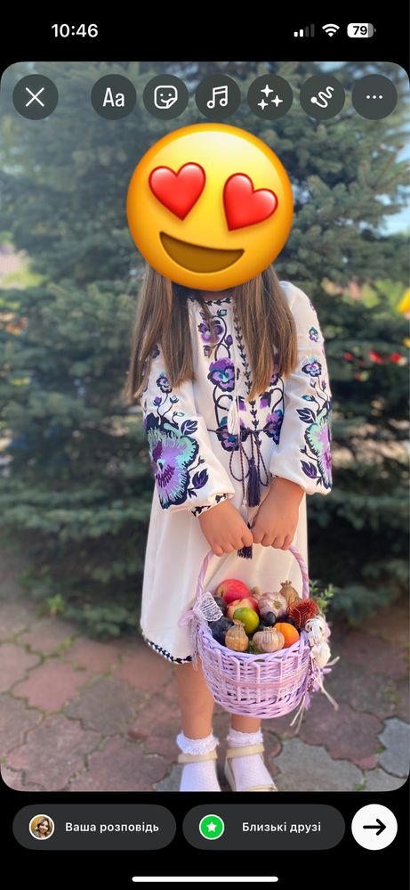Вишите плаття для дівчинки