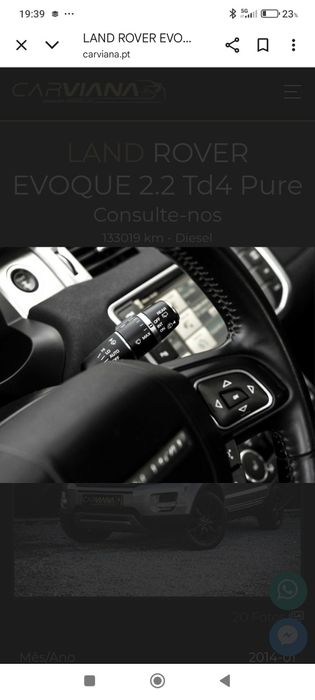 Range Rover Evoque 2.2 Pure impecável