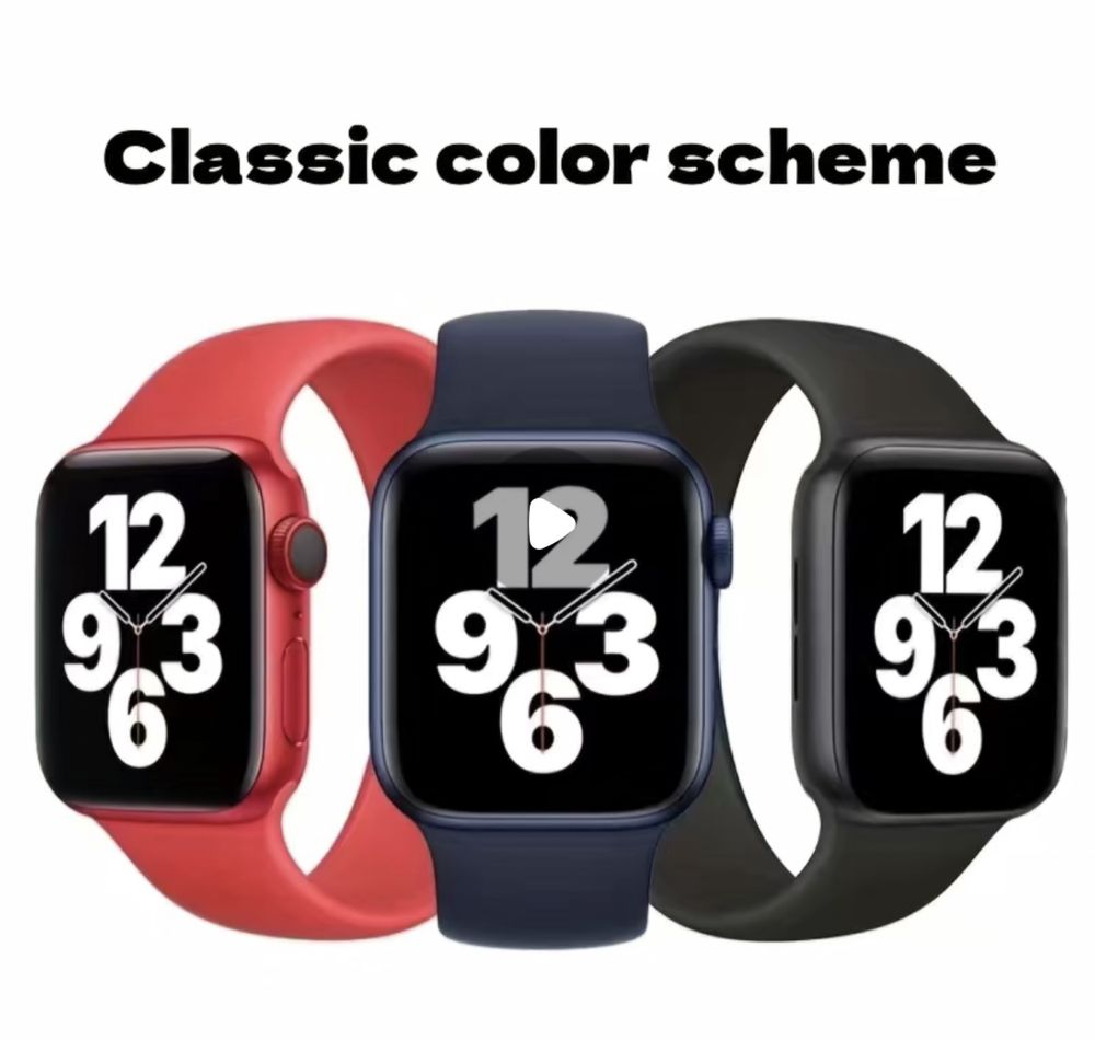 Pasek do Apple Watch w rozm. 42/44/45/49 czarny