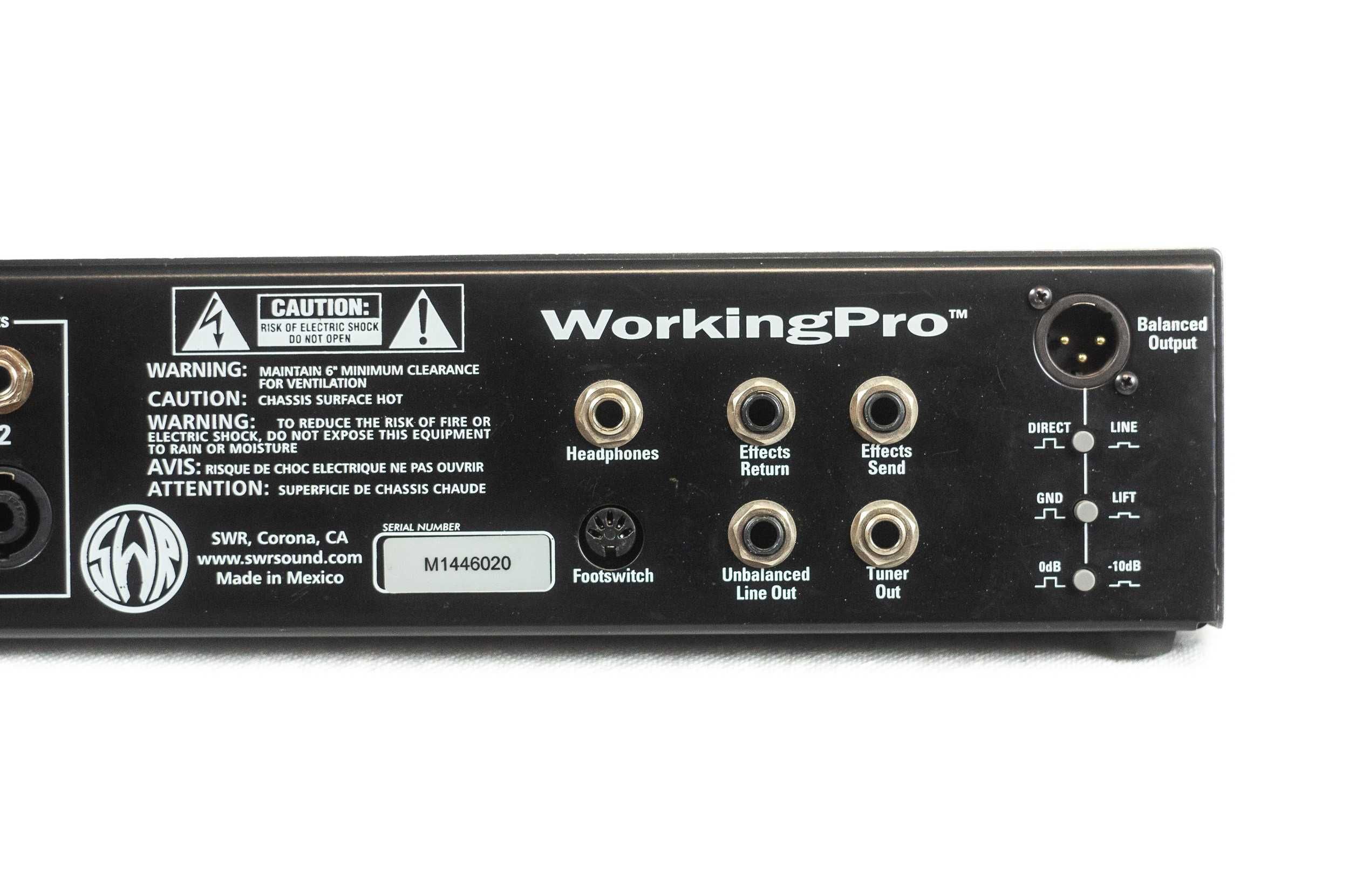 SWR WORKINGPRO 700 wzmacniacz basowy zamiana