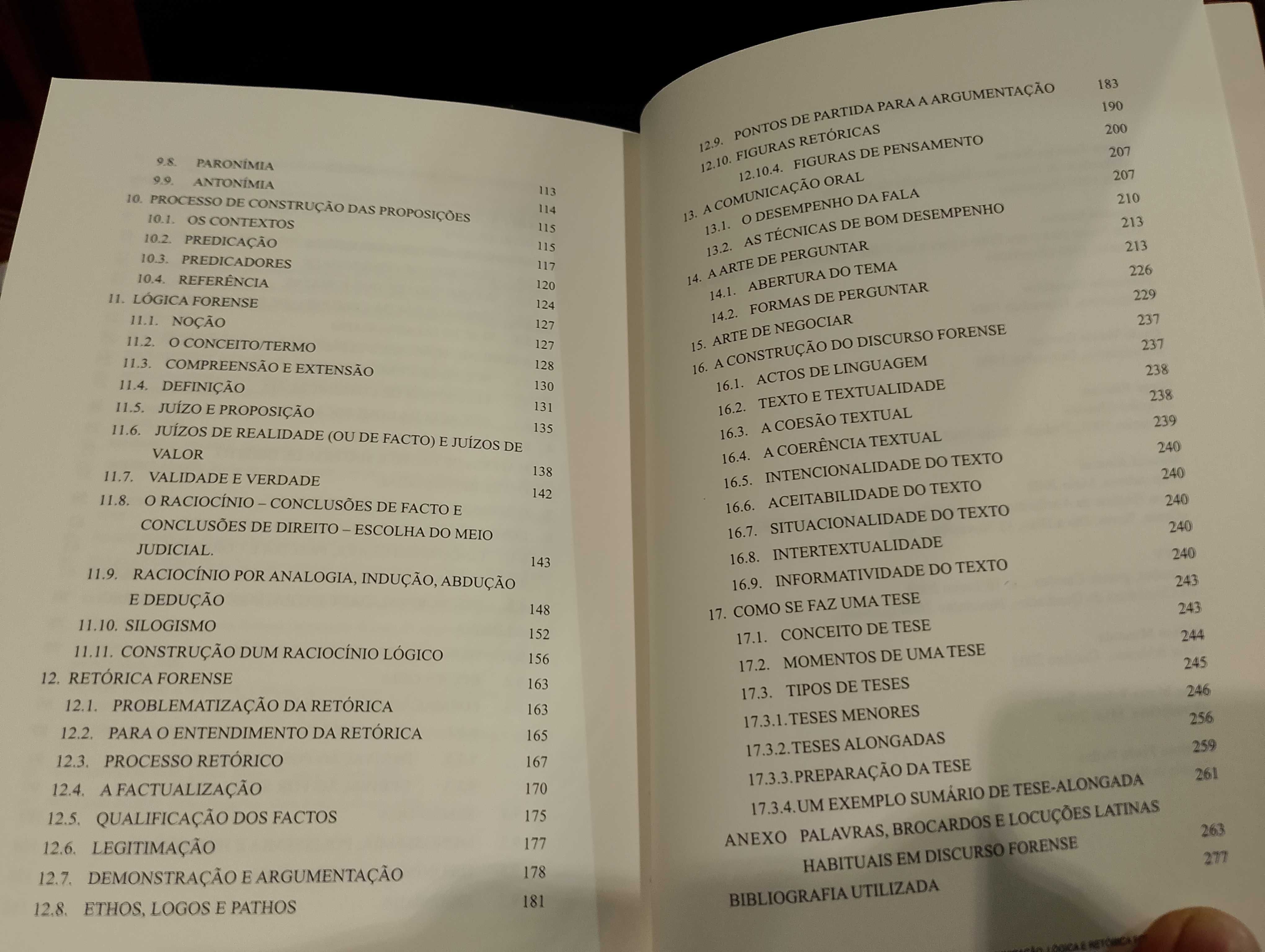 Comunicação, Lógica e Retórica Forenses - José Vigário Silva