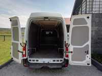 Zabezpieczenie przestrzeni ładunkowej paki busa w Renault Master L4H3
