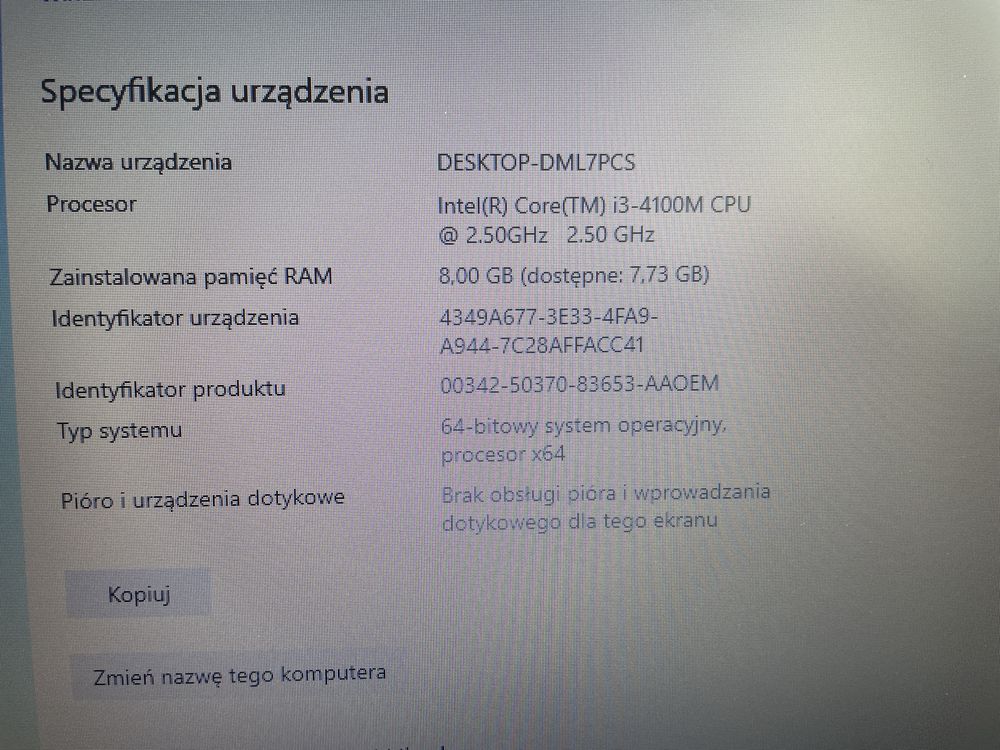 Laptop Lenovo Thinkpad L540