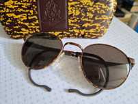 Nowy okulary pilotki Luxottica i etui