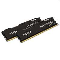 Парные HyperX 16GB  DDR4 2666 MHz Fury Black (HX426C16FB2K2/16)