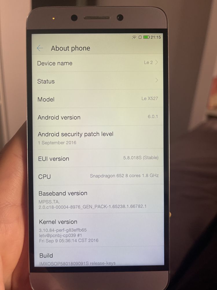 LeEco Le 2 (X527) 3/32GB Grey