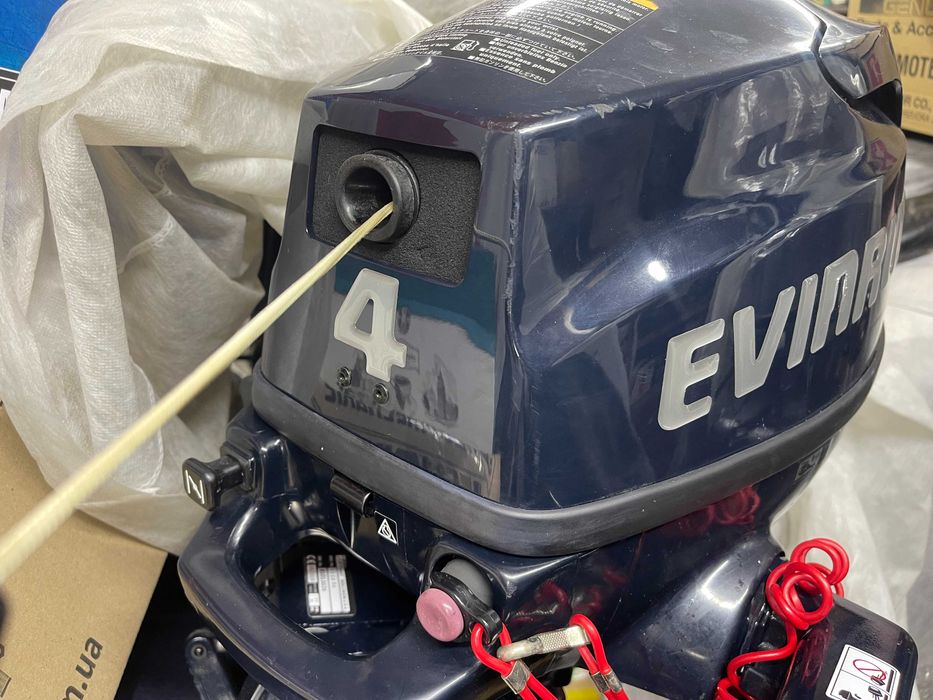 мотор човновий лодочний EVINRUDE BRP 4   4 такта 2019 рік стан нового