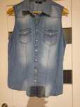 Jeans bluzka bez rękawa IWIE40/42