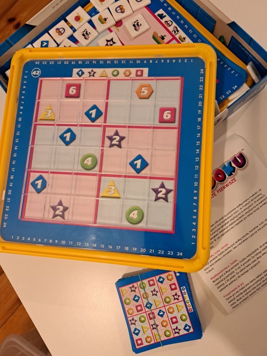 Gra "Moje Pierwsze SUDOKU"