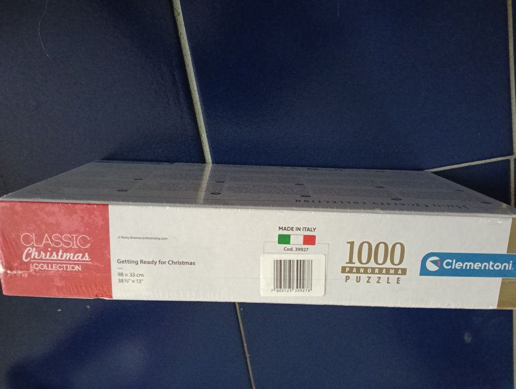 Puzzle 1000 peças Aldeia de Natal