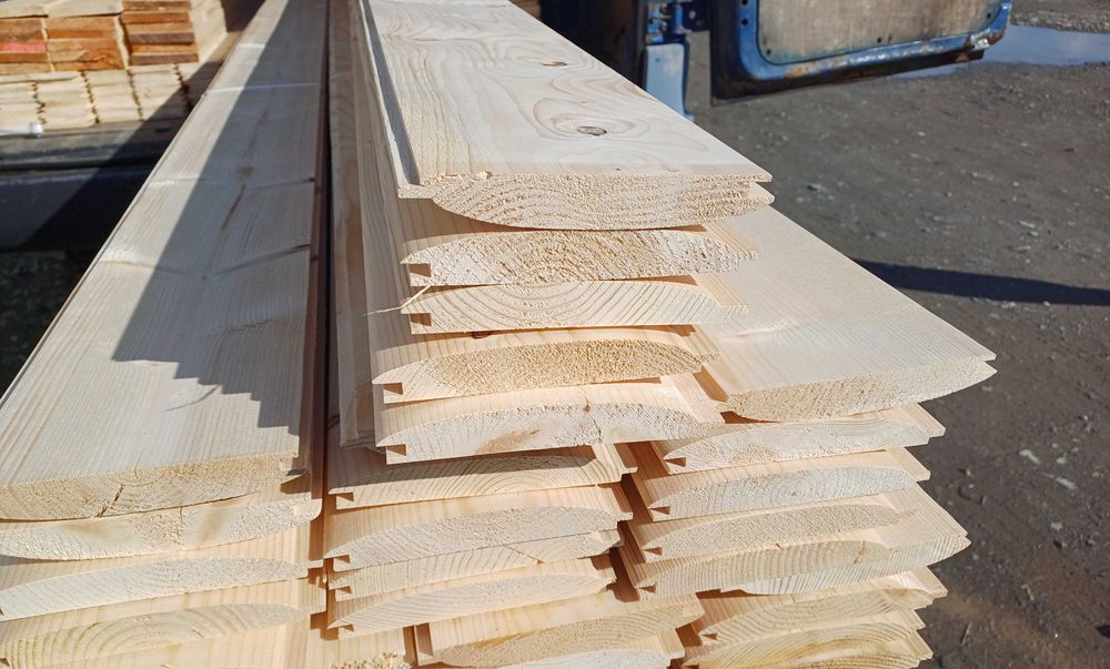 Deska tarasowa elewacyjna podłogowa heblowana podbitka półbal szalówka