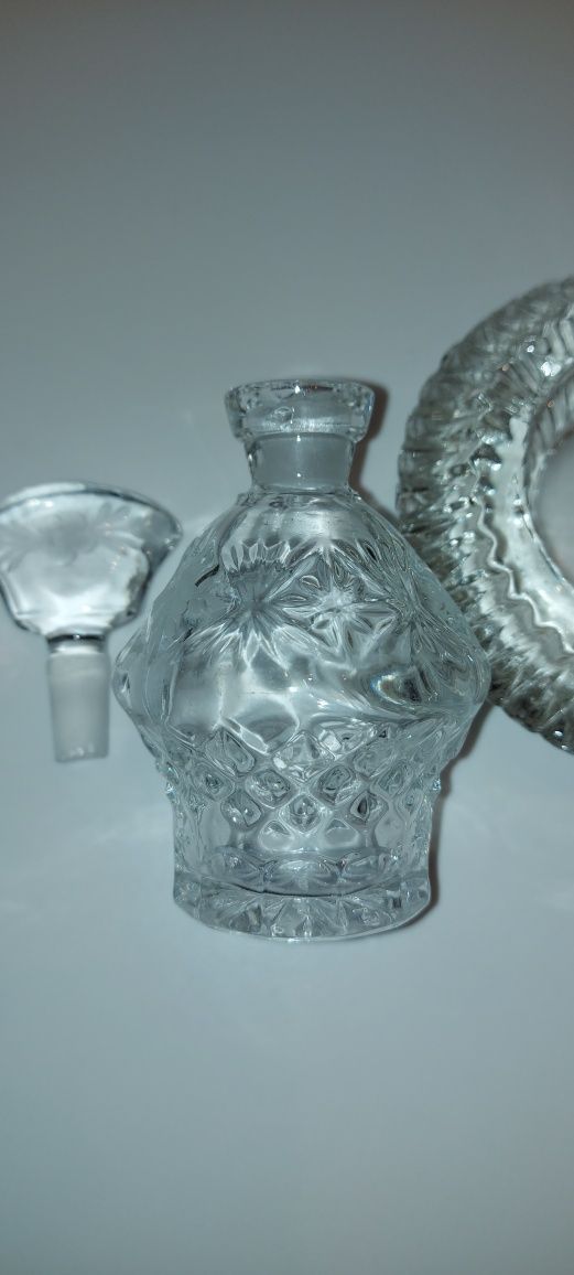 Stare szkło Ząbkowice  flakon na perfumy