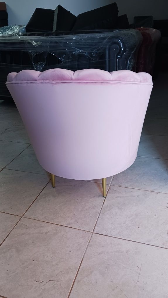 Cadeirão Flor rosa
