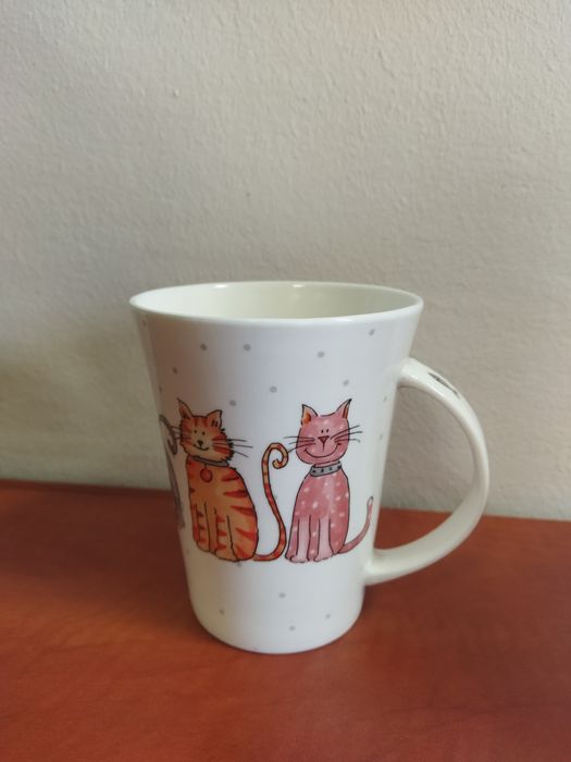 Kubek w wesołe kotki