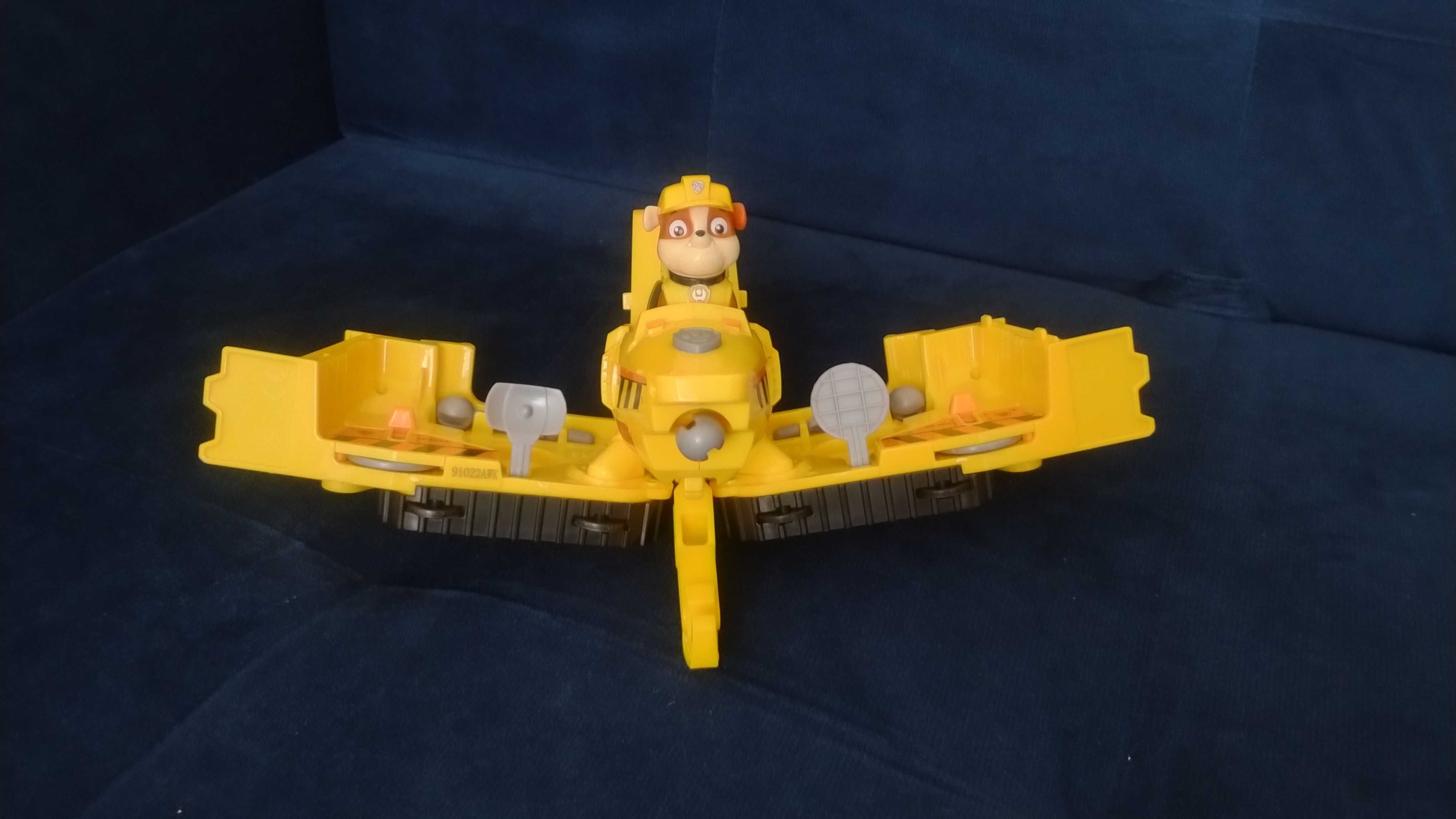 Rubble psi patrol paw patrol flip and fly zabawka kompletna