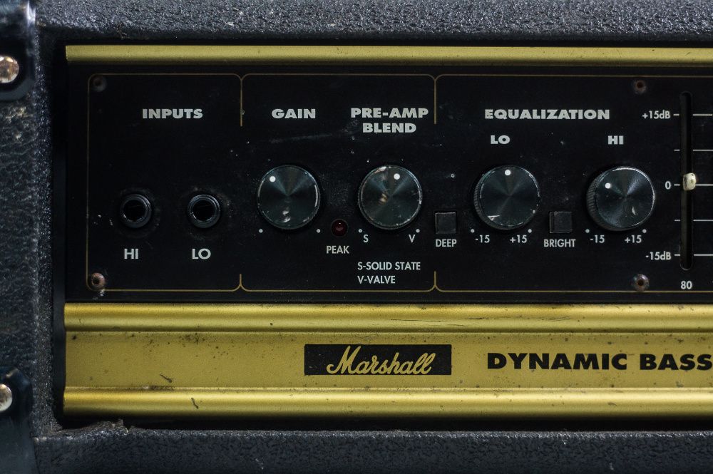 Marshall DBS 7200 hybrydowy wzmacniacz basowy 90s UK