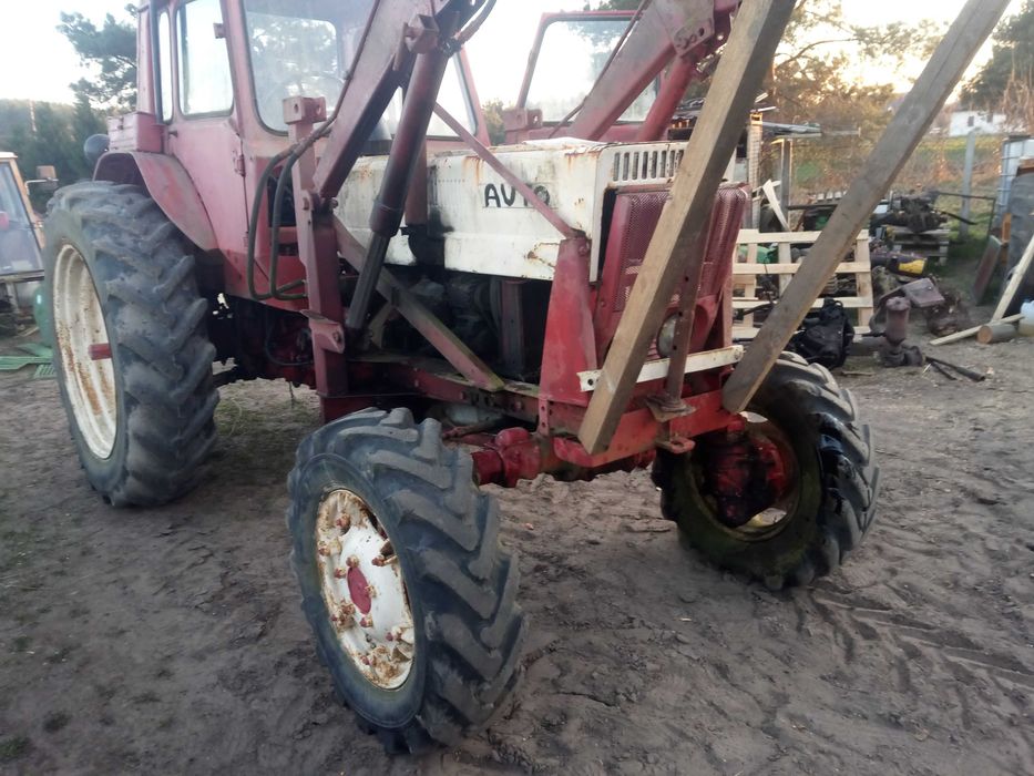 MTZ 82 z ładowaczem 4x4 Francja Zetor 4911 3 cylindry tur ładowacz