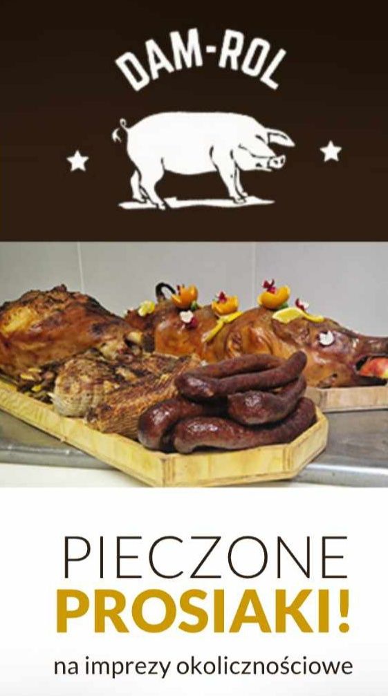 Stół wiejski , stół szwedzki, prosię pieczone, jagnię, kiełbasa , dzik
