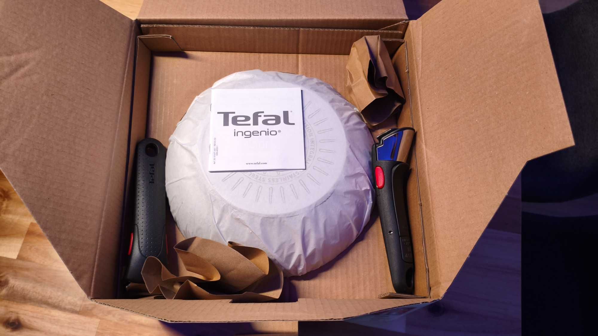 Tefal ingenio 13 elementów TITANIUM POWŁOKA garnki zestaw garnków