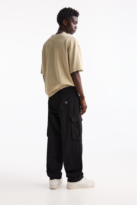 Широкі Штани Pull&Bear Baggy Fit Оригінал Широкие Нові Брюки Черные