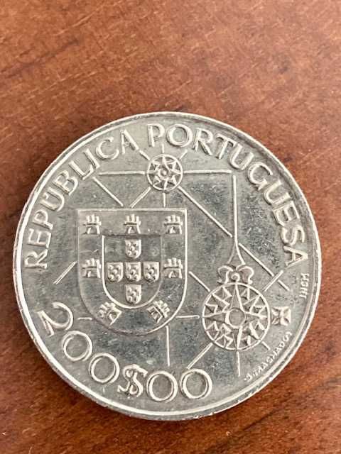 5 Moedas comemorativas 200 escudos (200$00) 1992 - América